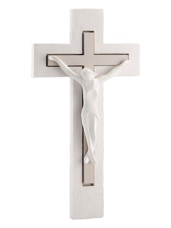 Crucifix With Resin Corpus