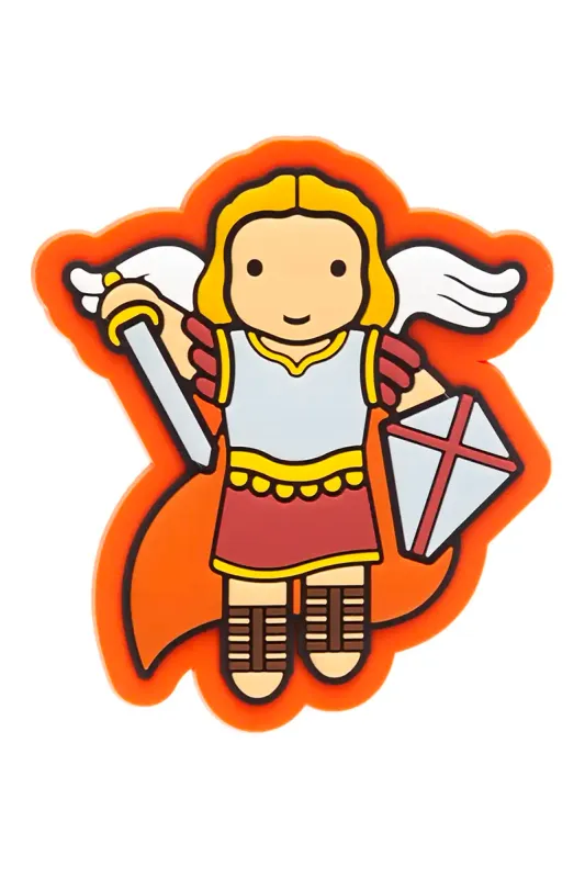 Saint Michael the Archangel Magnet (Little Drops)