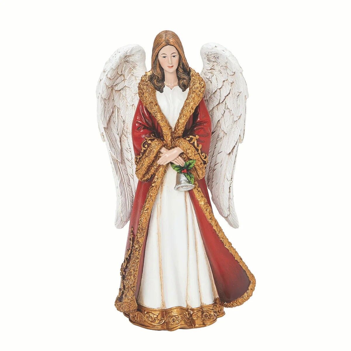 22cm/8.7" Angel Holding Bell