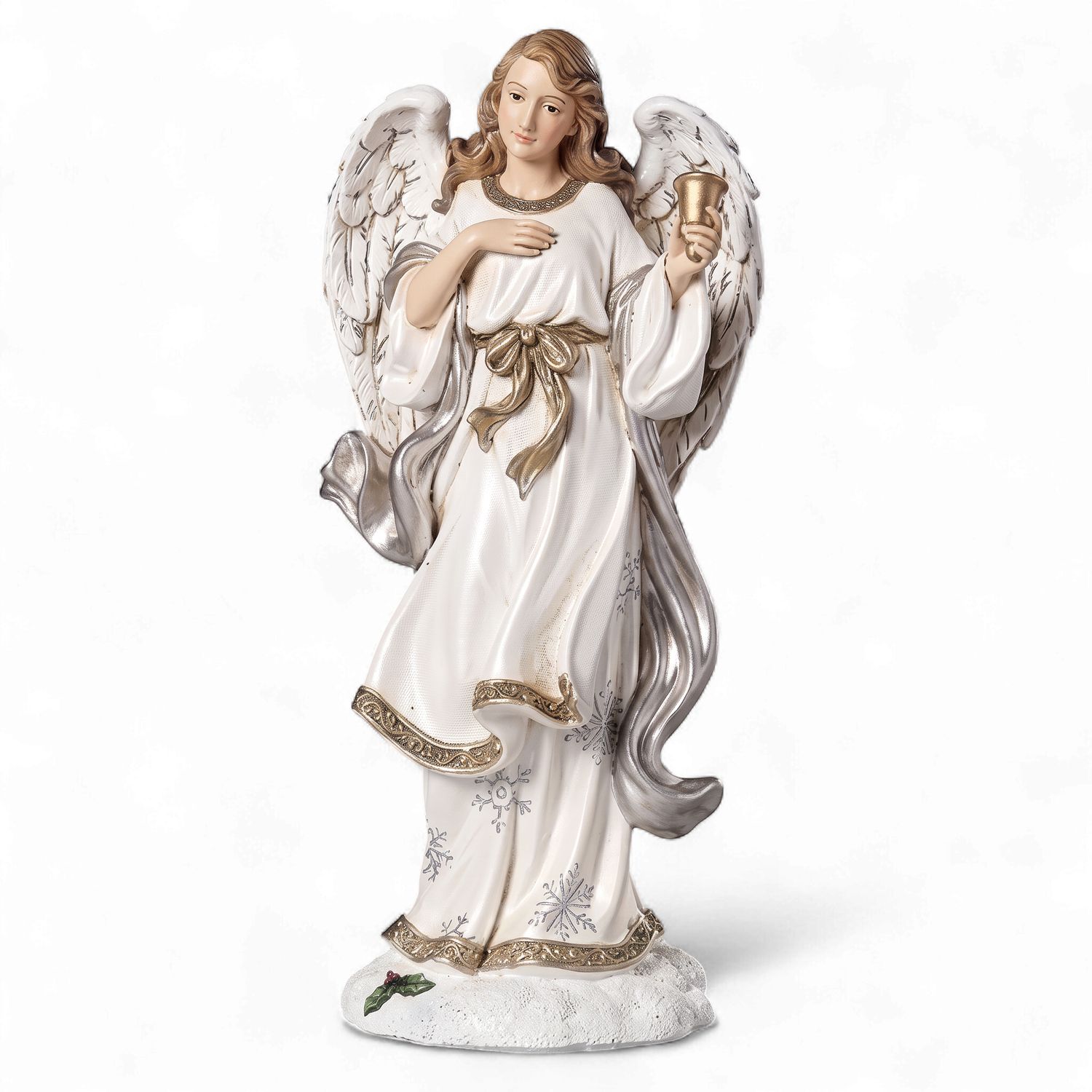 22.8cm/9" Angel Holding Bell