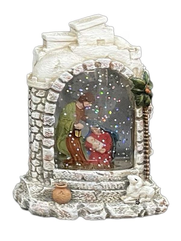 LED Water Holy Family Small