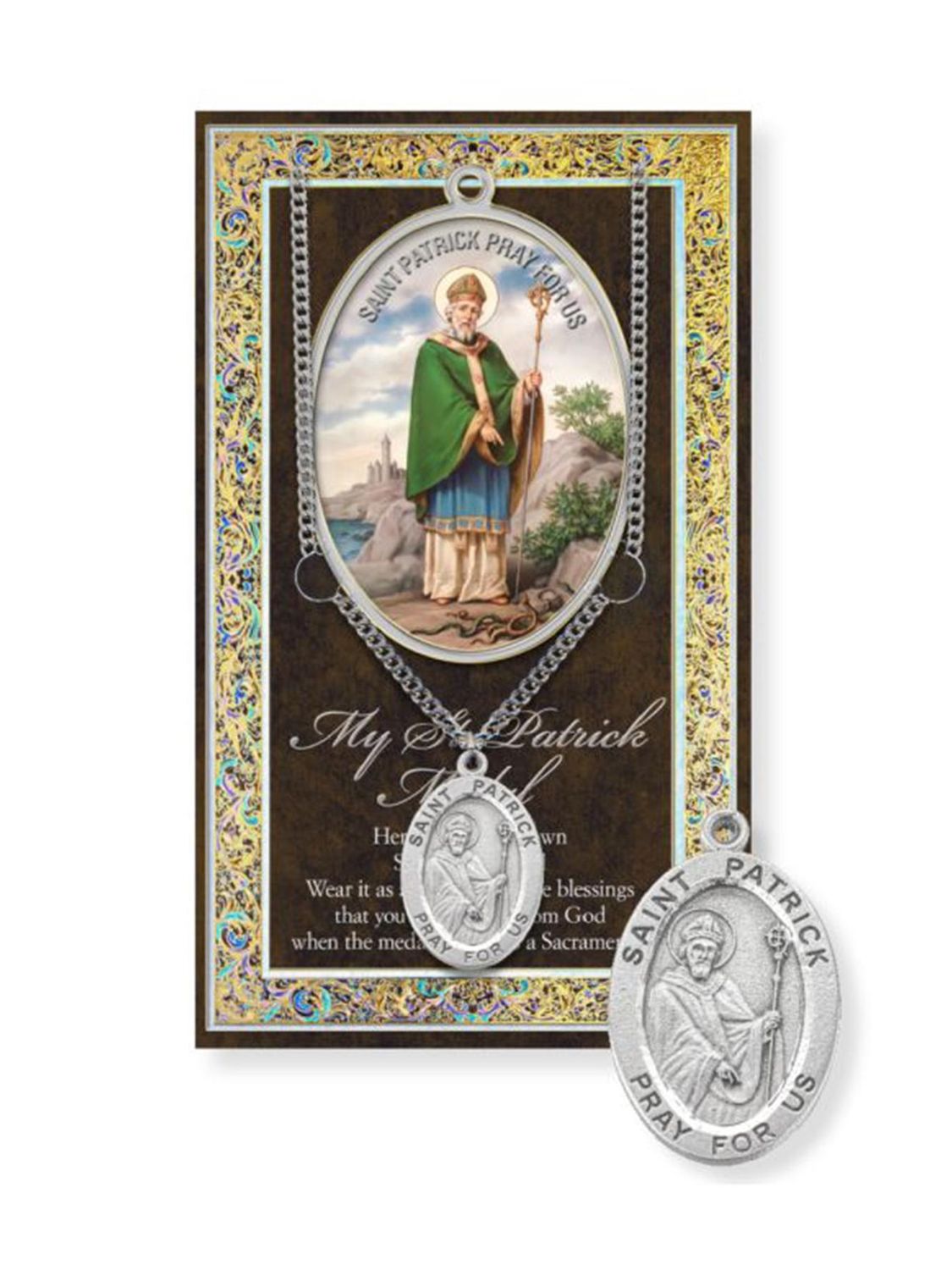Biography with Medal - St Patrick
