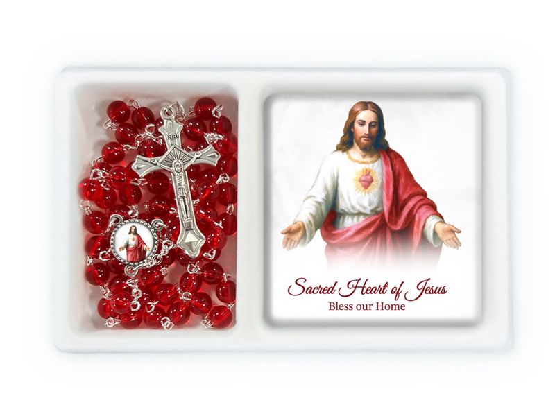 6mm Rosary &amp; Plaque