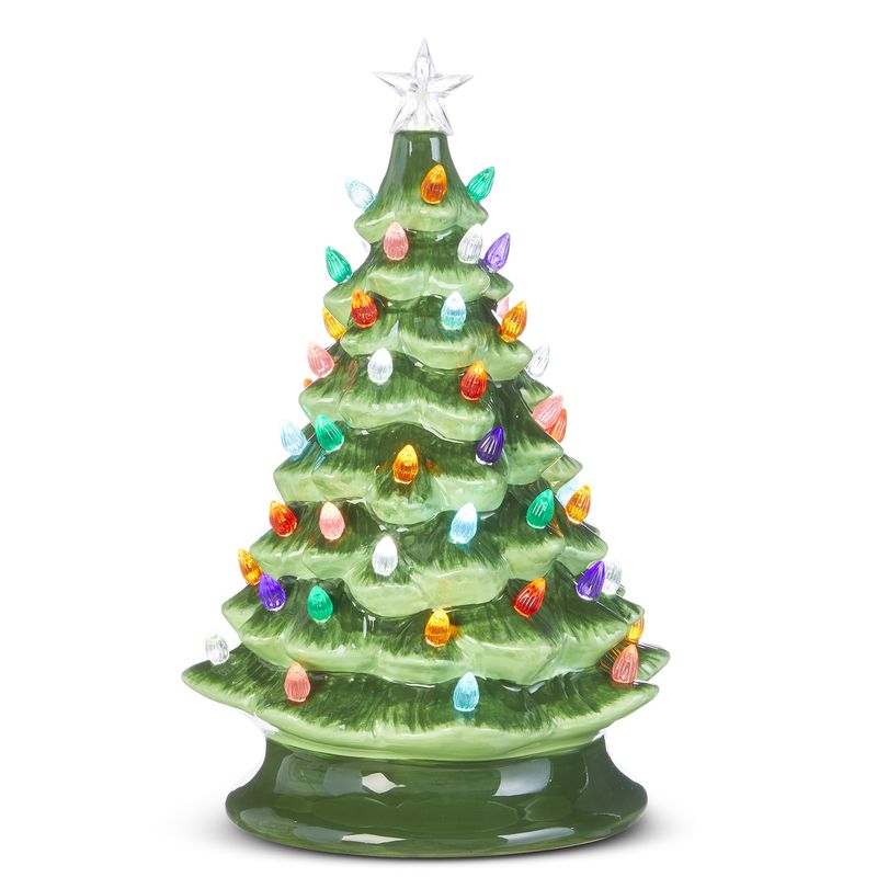 33cm/13" Vintage Lit Tree