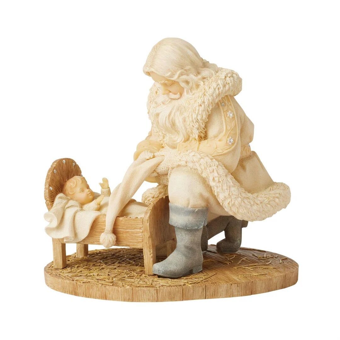 13cm/5.12" Santa with Baby Jesus