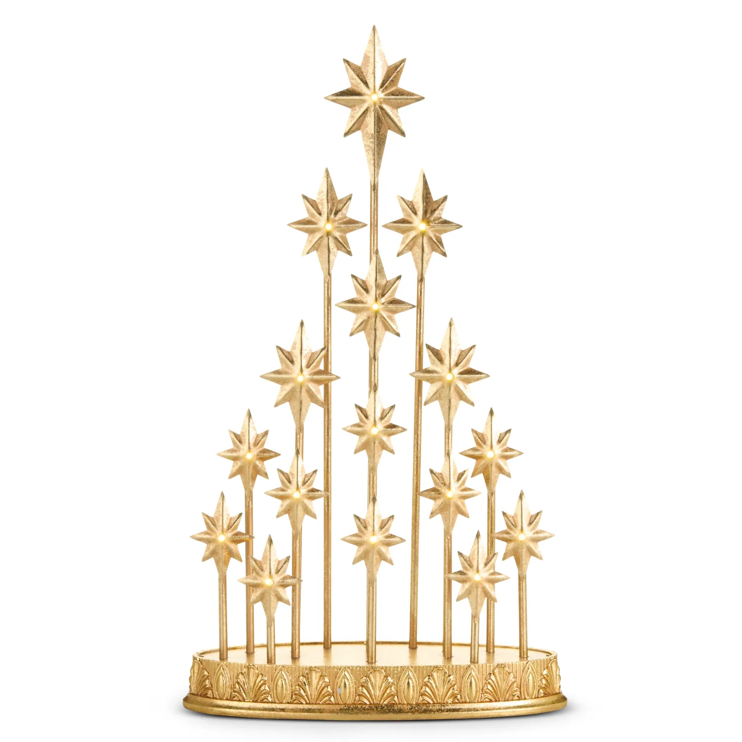 20" Mantelpiece Star Lit