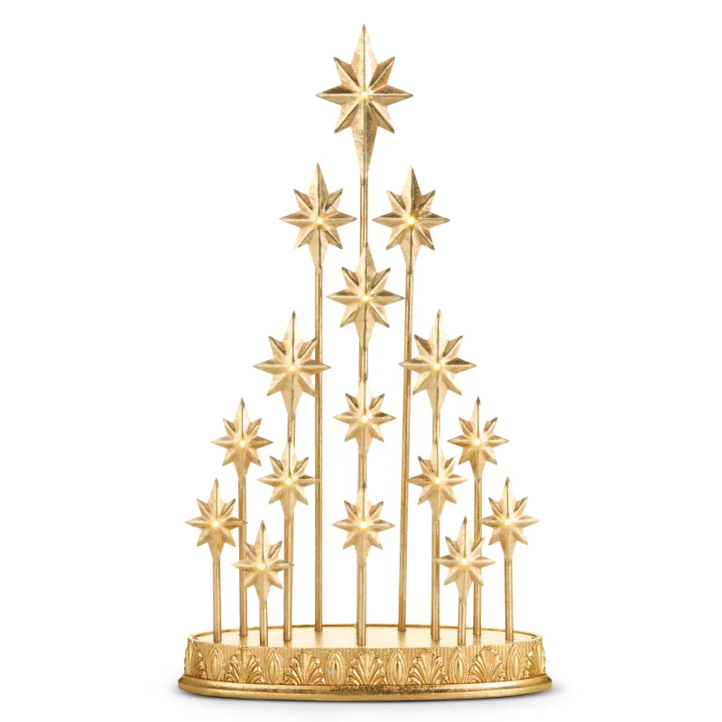 20" Mantelpiece Star Lit