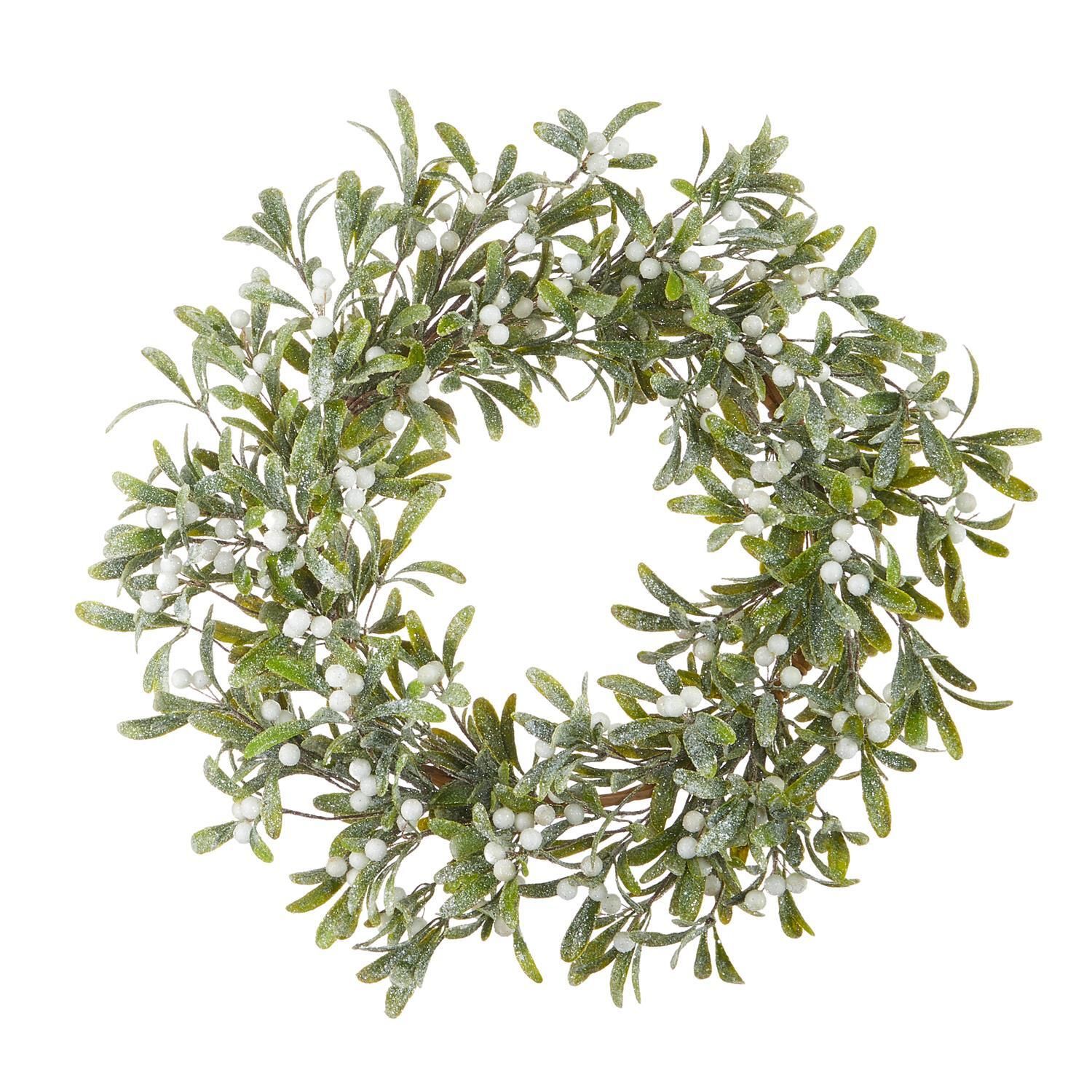 51cm/20" Mistletoe Wreath