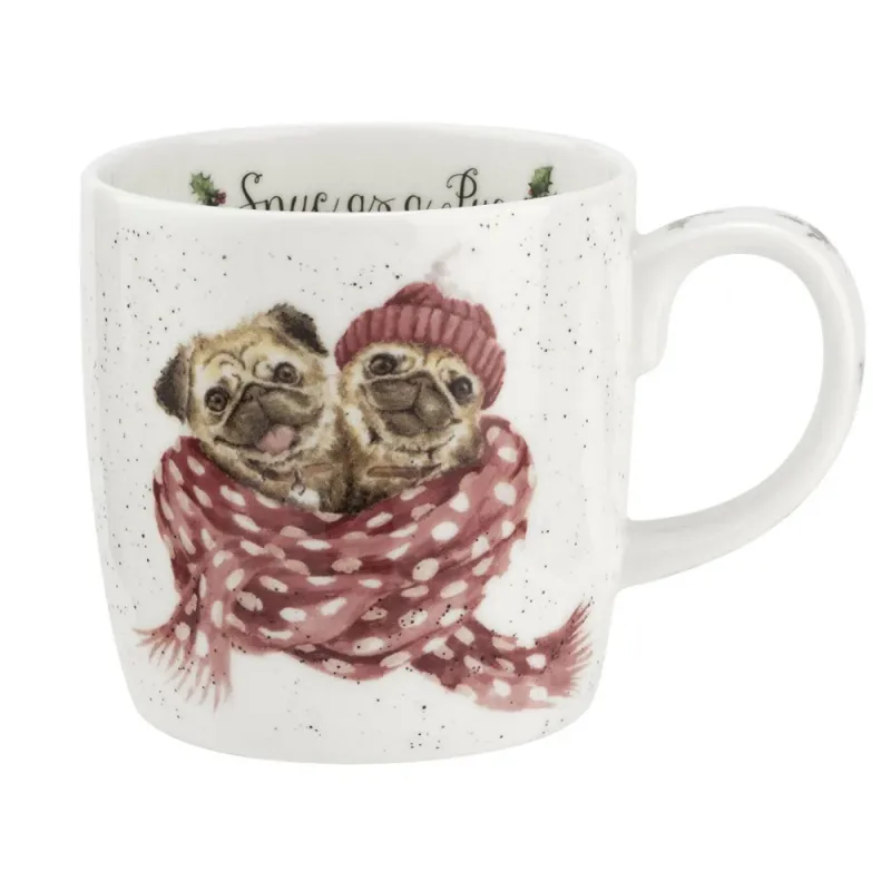 Royal Worcester Wrendale Christmas Mug