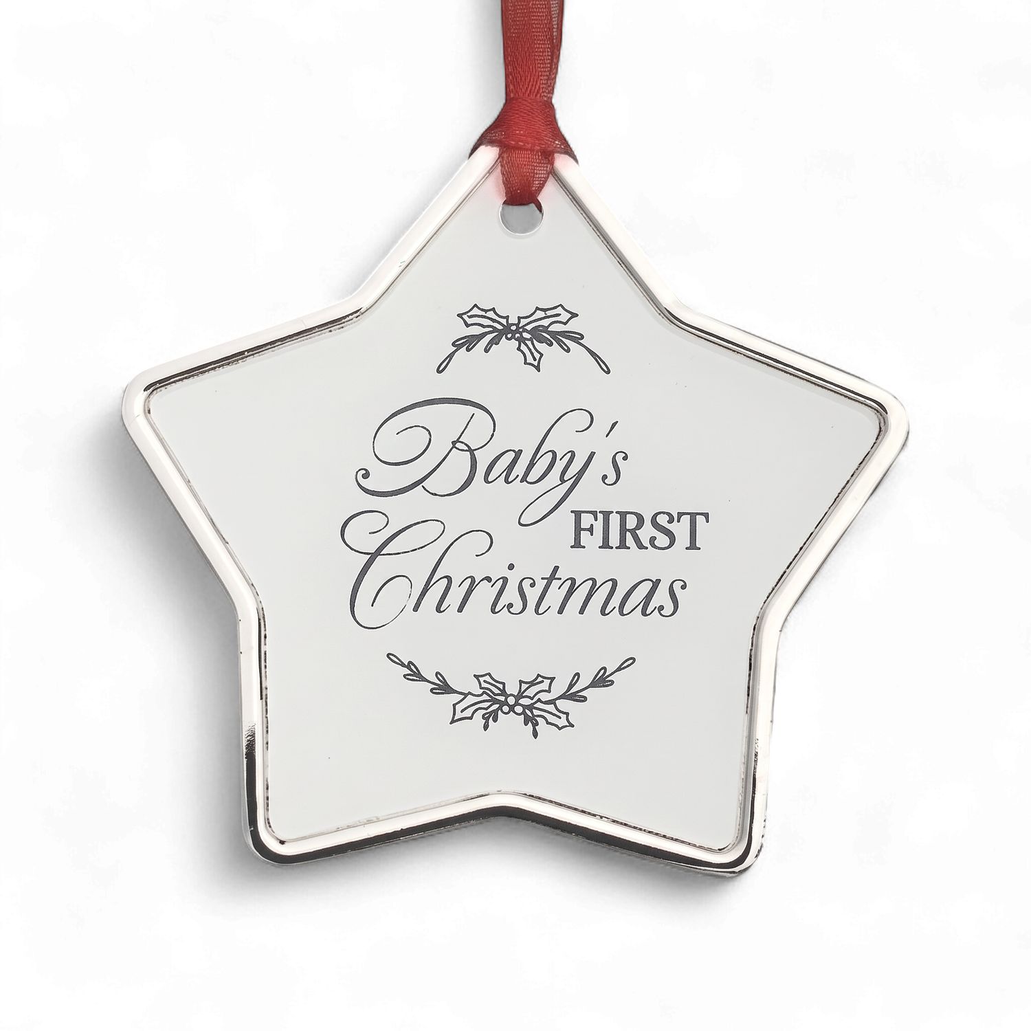 Roman Giftware - 7.6cm/3" Baby's 1ST Christmas Hanging Ornament