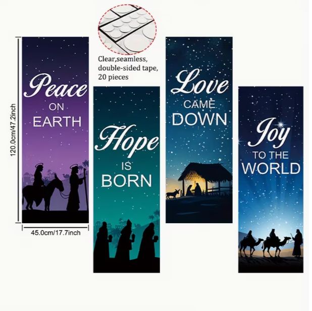 Polyester Banners - The Nativity