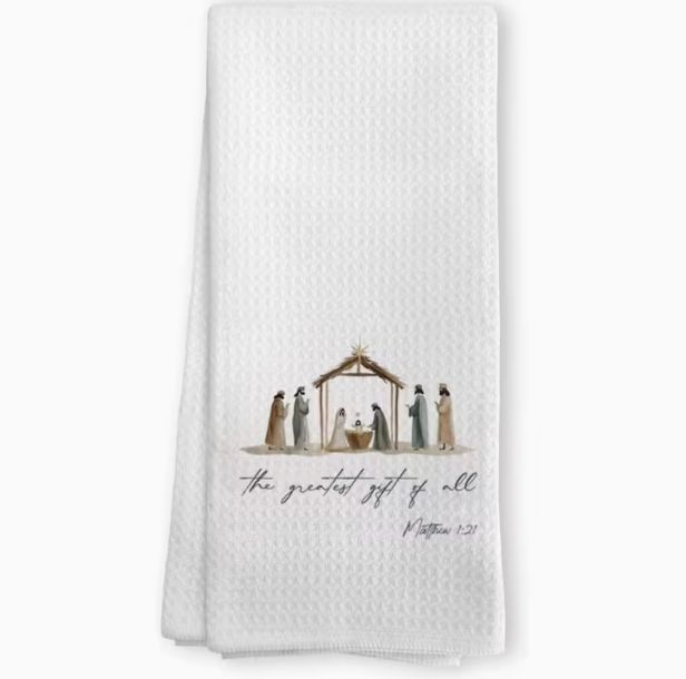 Kitchen Towel - Nativity - 45x66cm