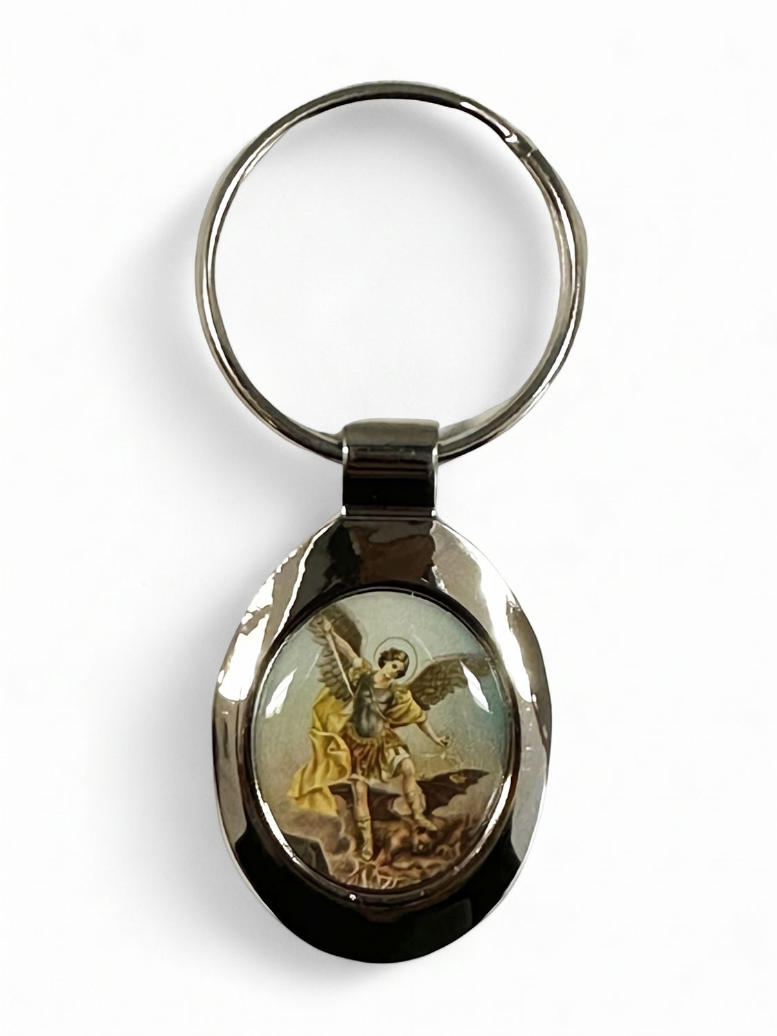 Oval Key Ring - St Michael