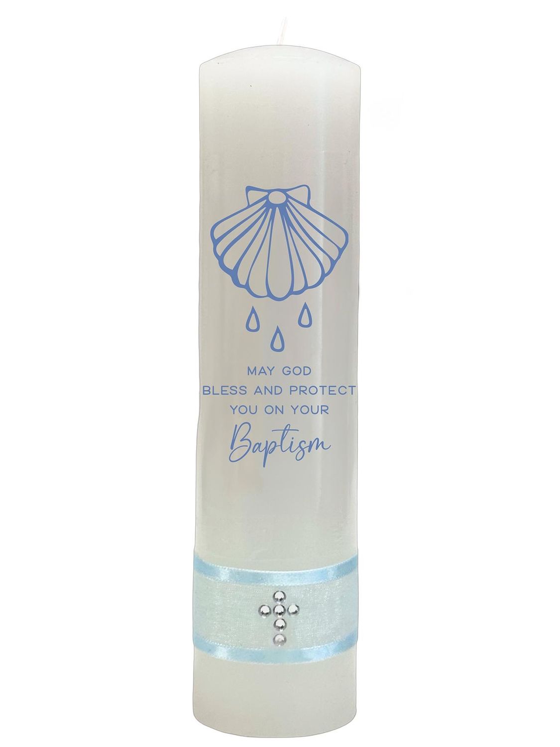 Baptism Candle - Boy