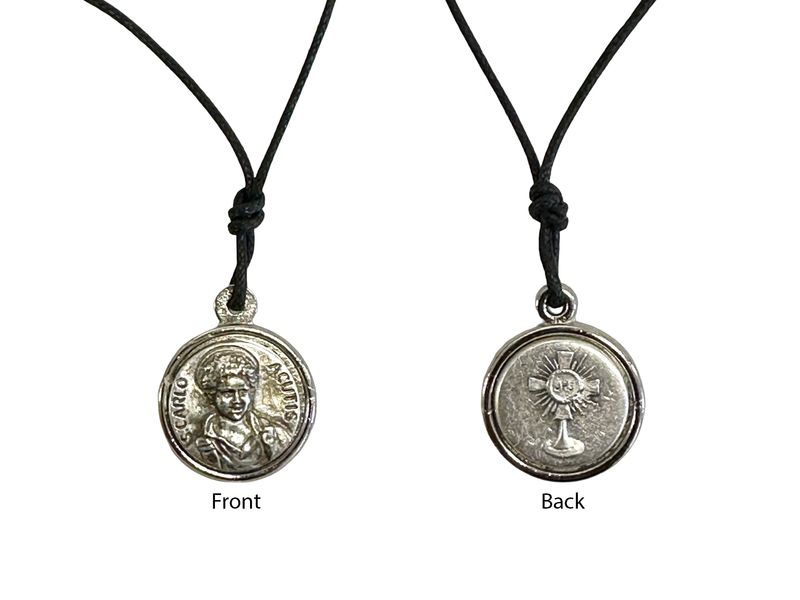 St Carlo Acutis - Chalice Medal with Cord