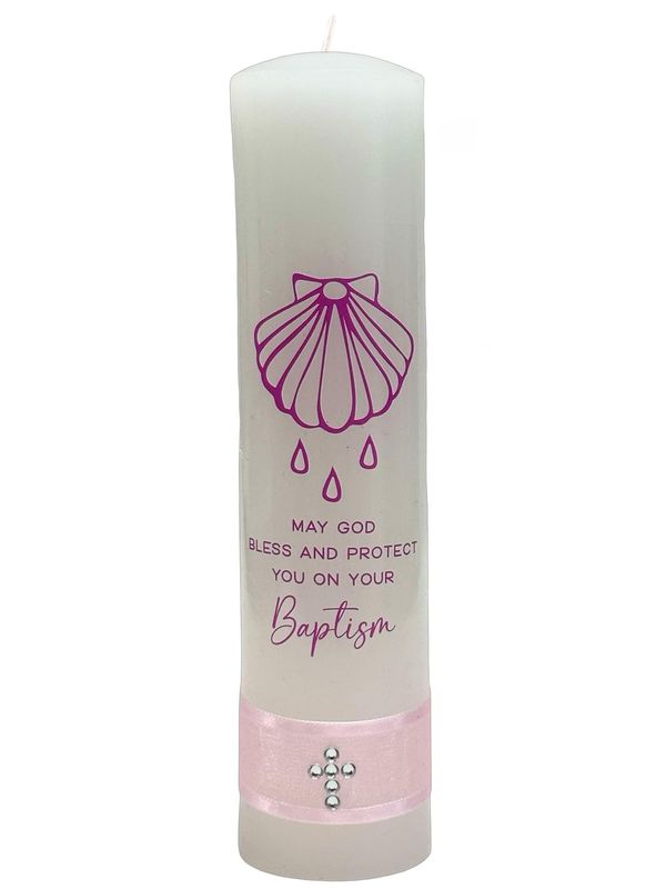 Baptism Candle - Girl