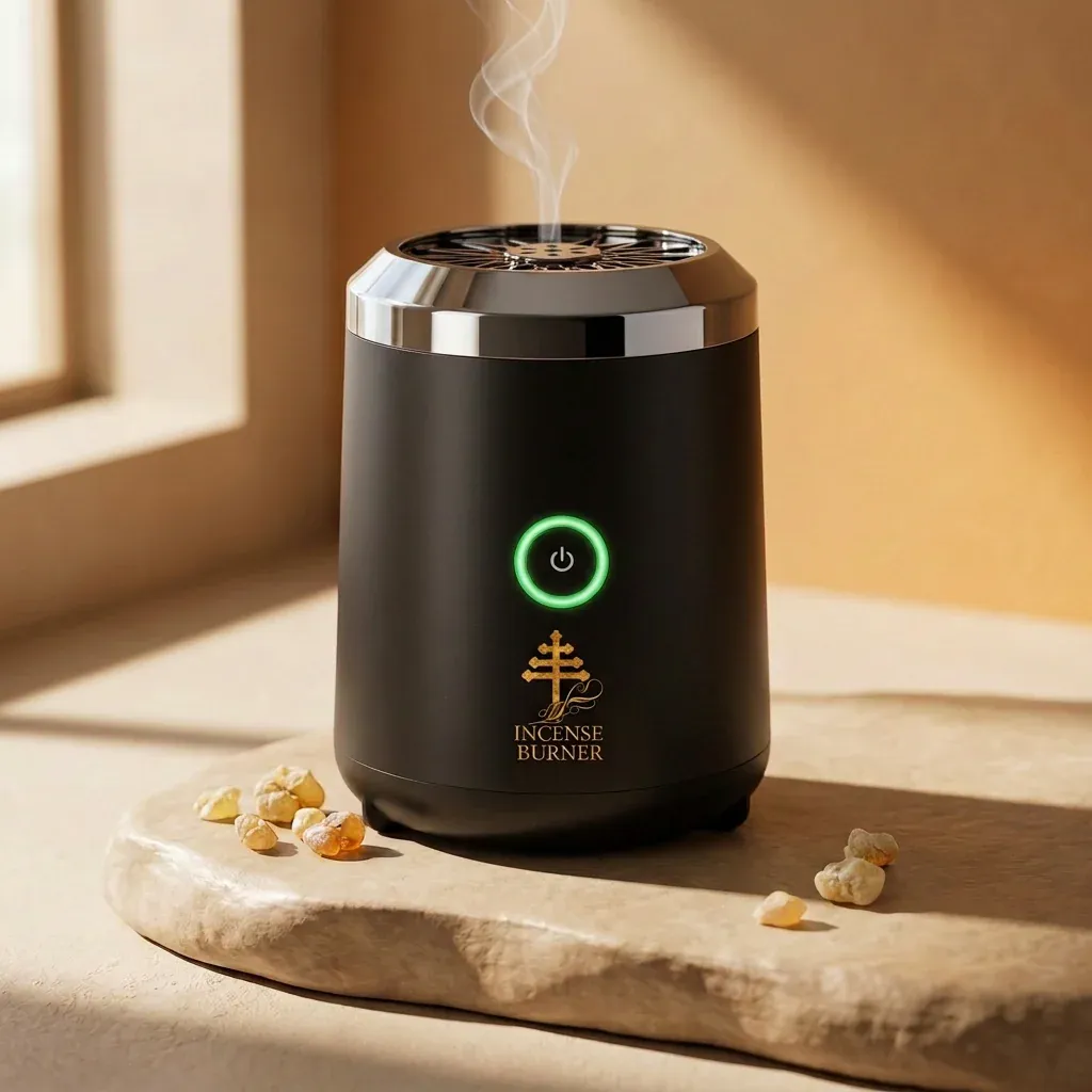 Rechargeable Electric Incense Burner - No Charcoal Required