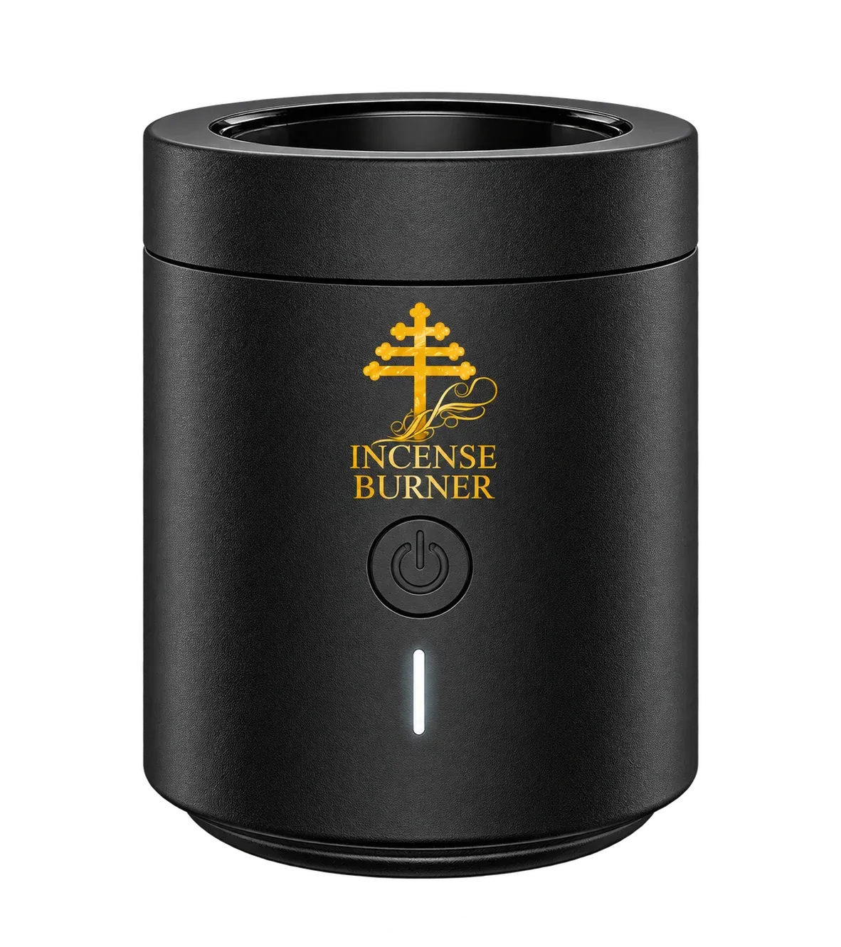 Rechargeable Electric Charcoal Incense Burner with Flip-Top Lid