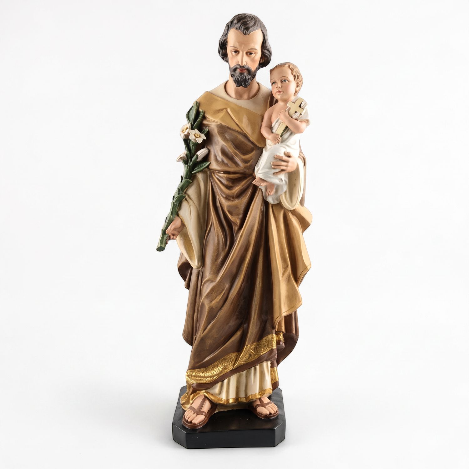 Saint Joseph with Child Jesus Statue 60cm