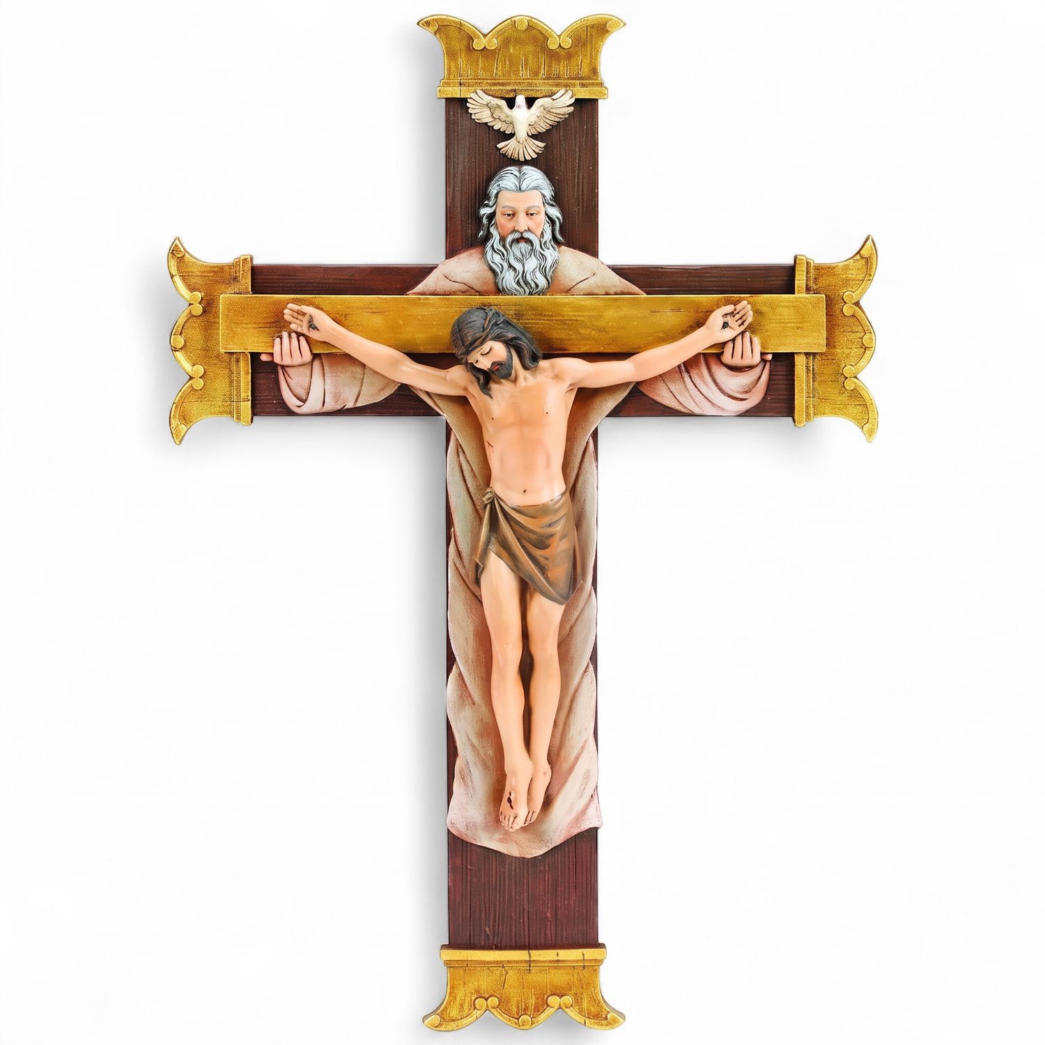 Holy Trinity Crucifix 26.04cm