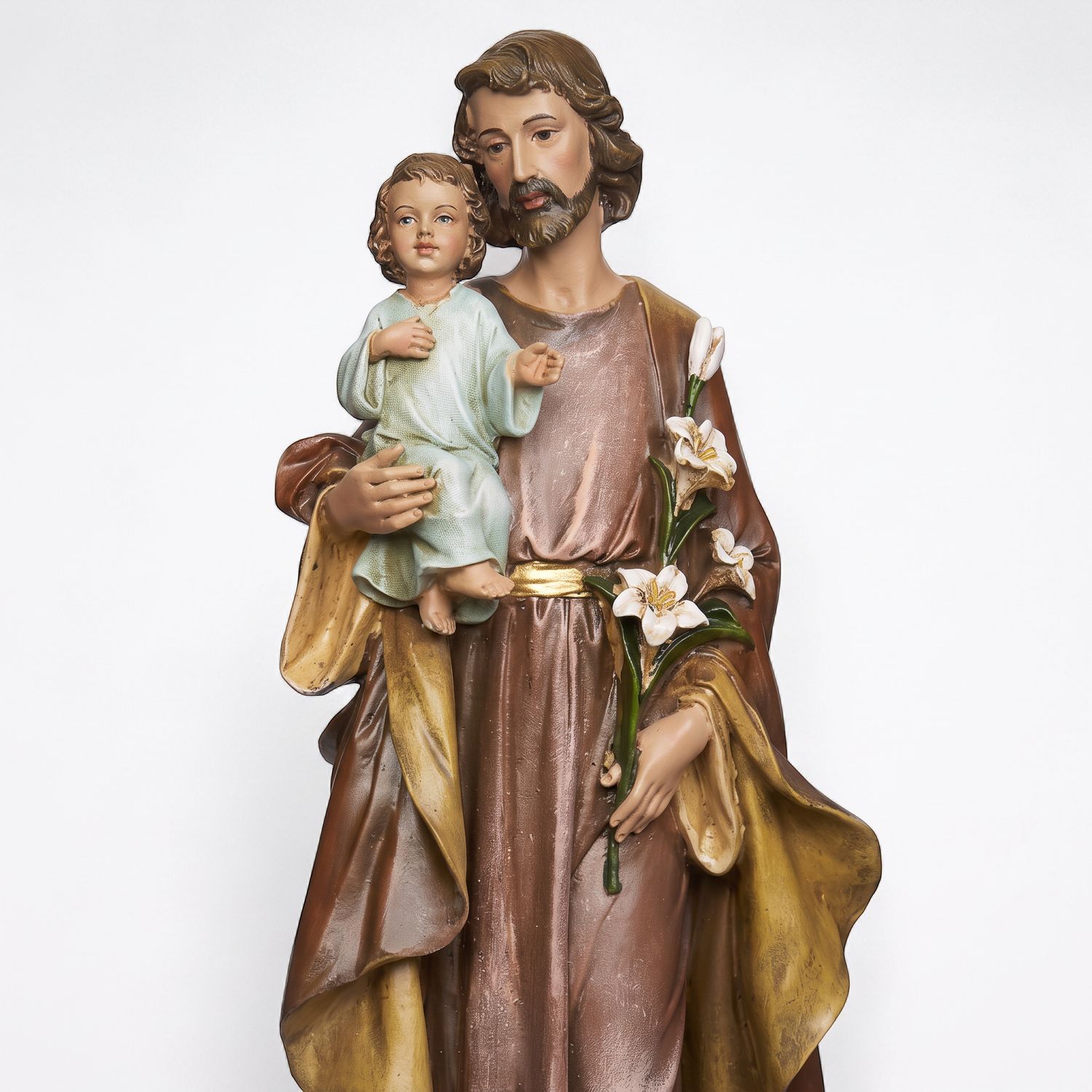 St. Joseph with Child Jesus 25cm