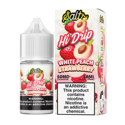 Hi-Drip White Peach Strawberry SALT