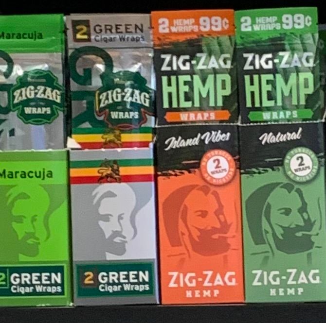 Wraps -Zig Zag Hemp