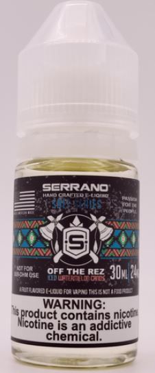 Salt Nic  24mg  - Serrano/Warpaint