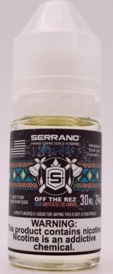 Salt Nic  35mg  - Serrano/Warpaint