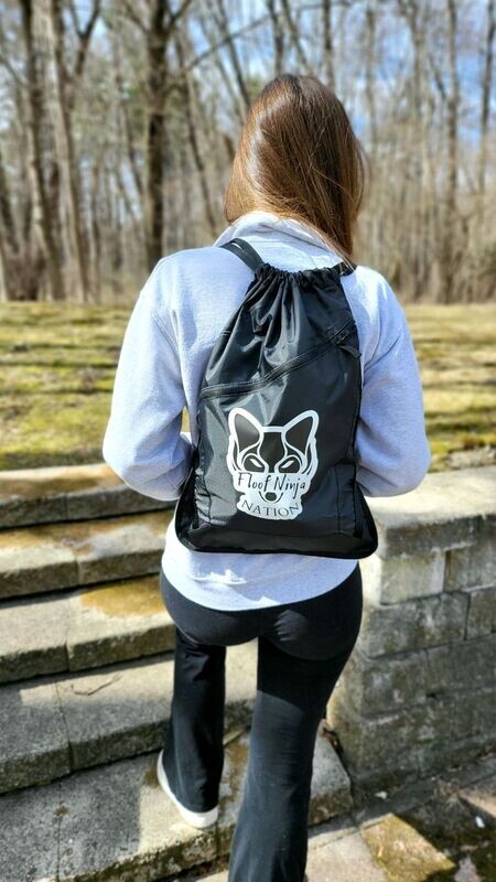 Floof Ninja Nation Zip-It Cinch Pack