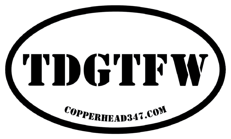 TDGTFW Sticker
