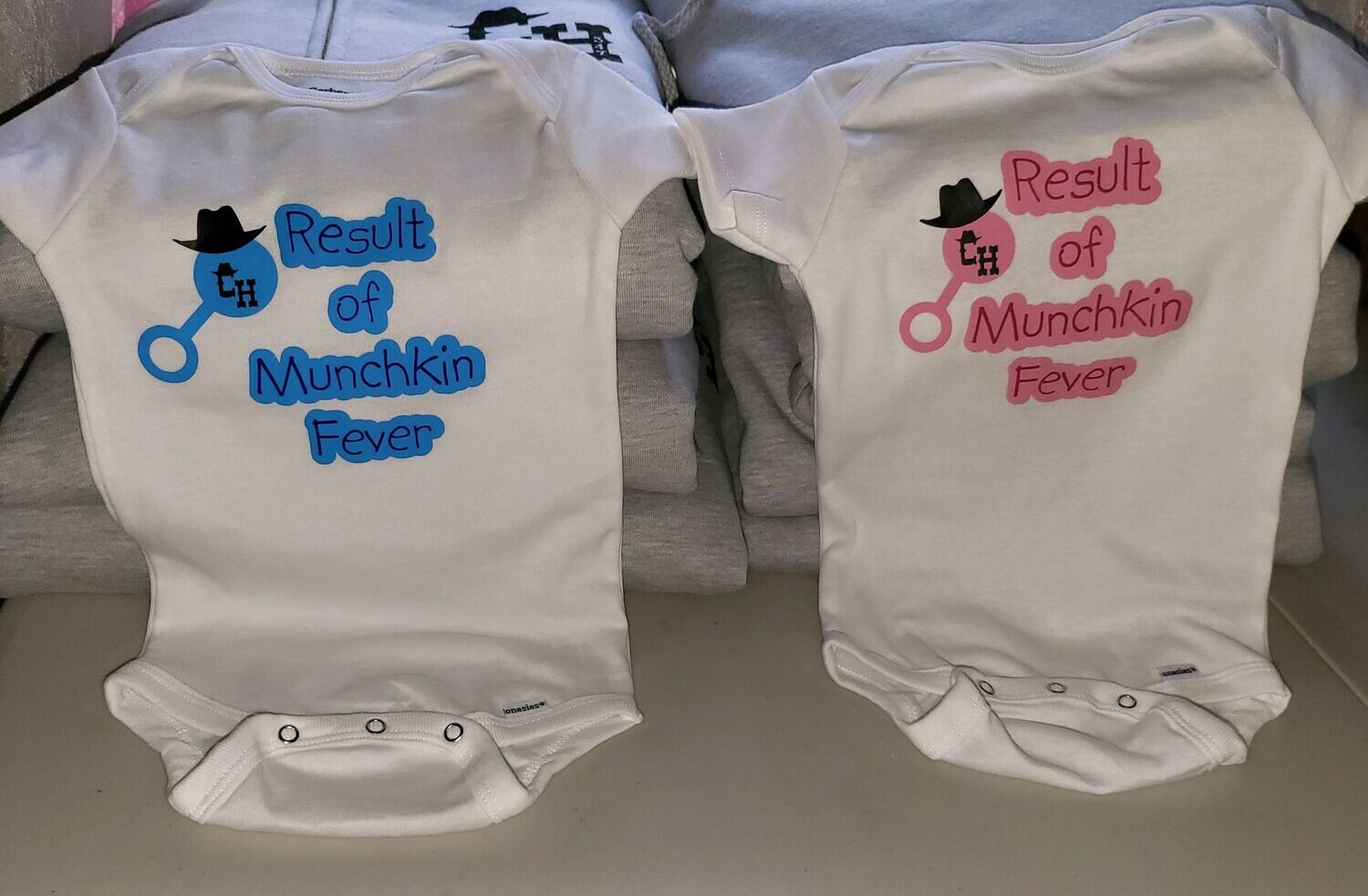 Result of Munchkin Fever Short Sleeved Onesie