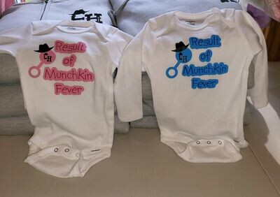 Result of Munchkin Fever Long Sleeved Onesie