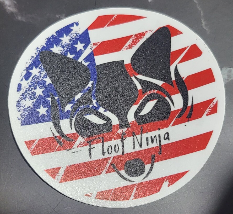 Floof Ninja Nation Country Flags, Country: America