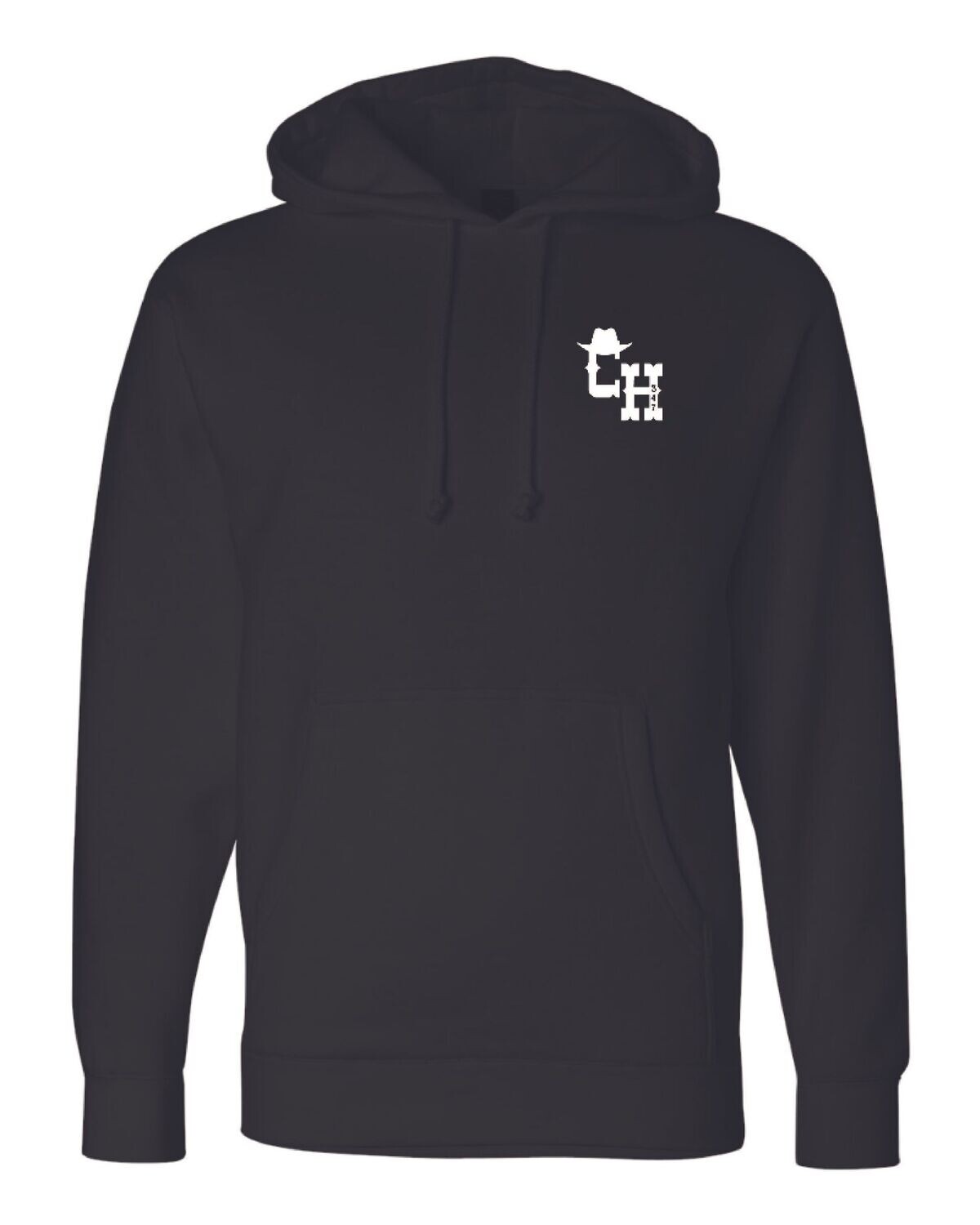 Hooded Pullover Sweatshirt - Black Hooded Pullover Sweatshirt - Black