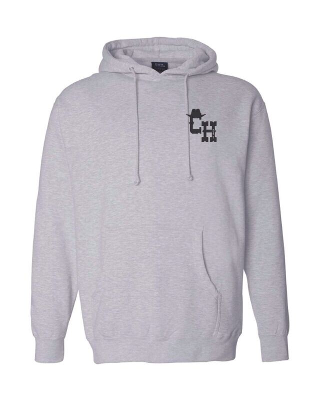 Hooded Pullover Sweatshirt - Heather Grey