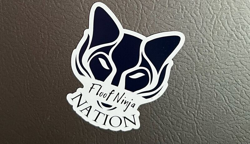 Floof Ninja Nation Magnet