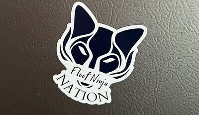 Floof Ninja Nation Magnet Floof Ninja Nation Magnet