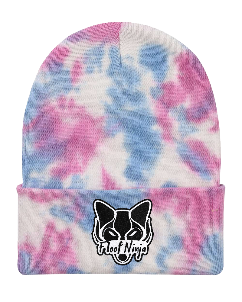 Tie Dye Floof Ninja & CH 347 Beanies
