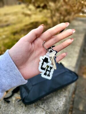 Copperhead 347 Logo Acrylic Keychain Copperhead 347 Logo Acrylic Keychain