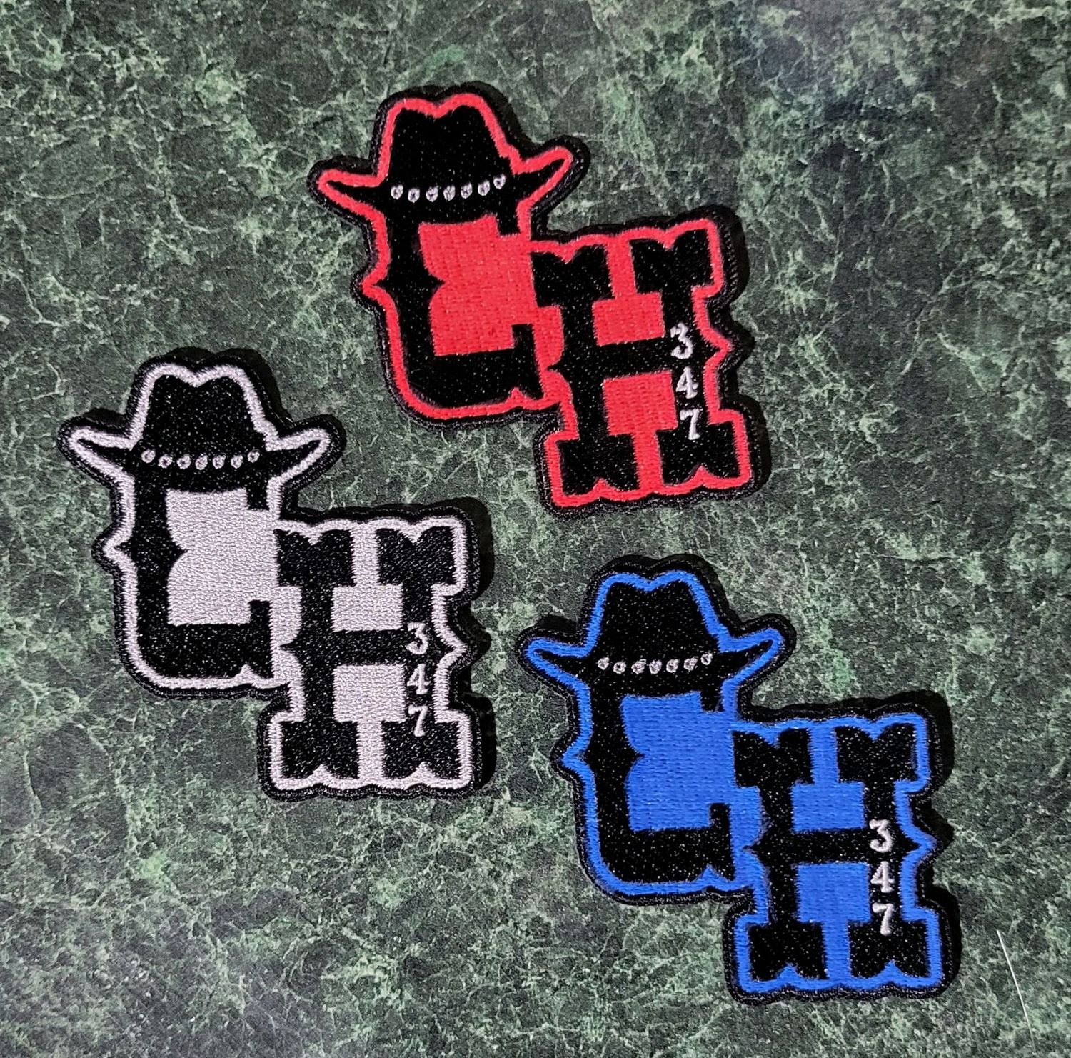 CH347 Logo Embroidered Patch CH347 Logo Embroidered Patch