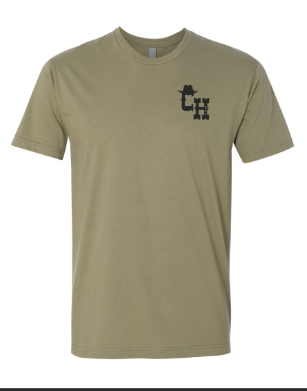 Floof Ninja Unisex Cotton T-shirt - Olive Green Floof Ninja Unisex Cotton T-shirt - Olive Green