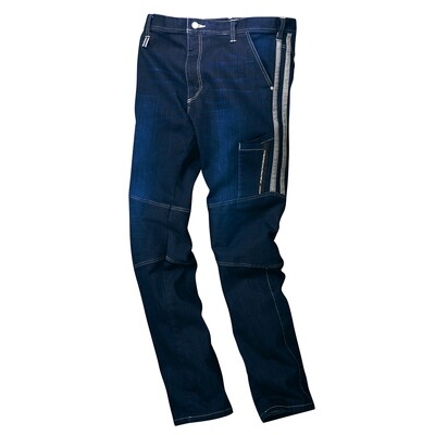 8990-219 Denim Cargo Pants