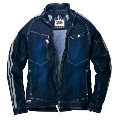 8990-124 Denim Long Sleeve Jacket