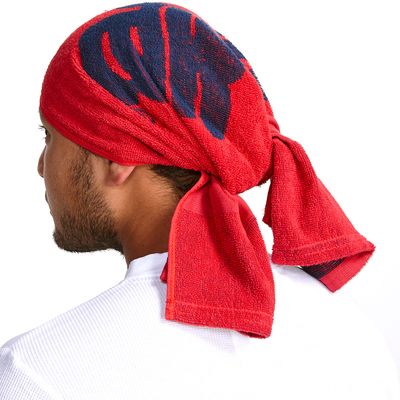 0131-962 TORAICHI Red-Edged Towel (Big Logo)