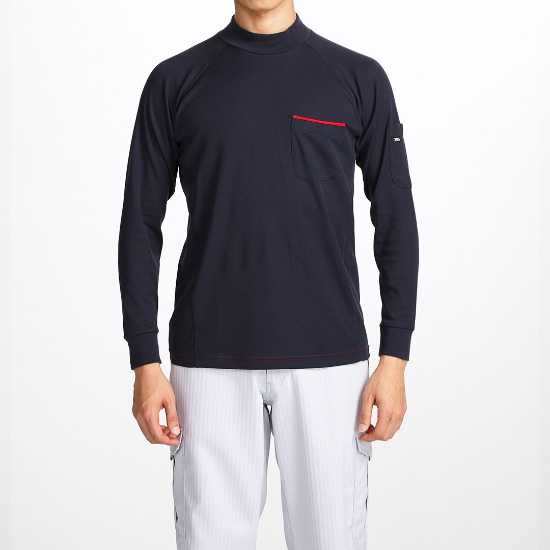5960-613 Long Sleeve High-Neck Shirt