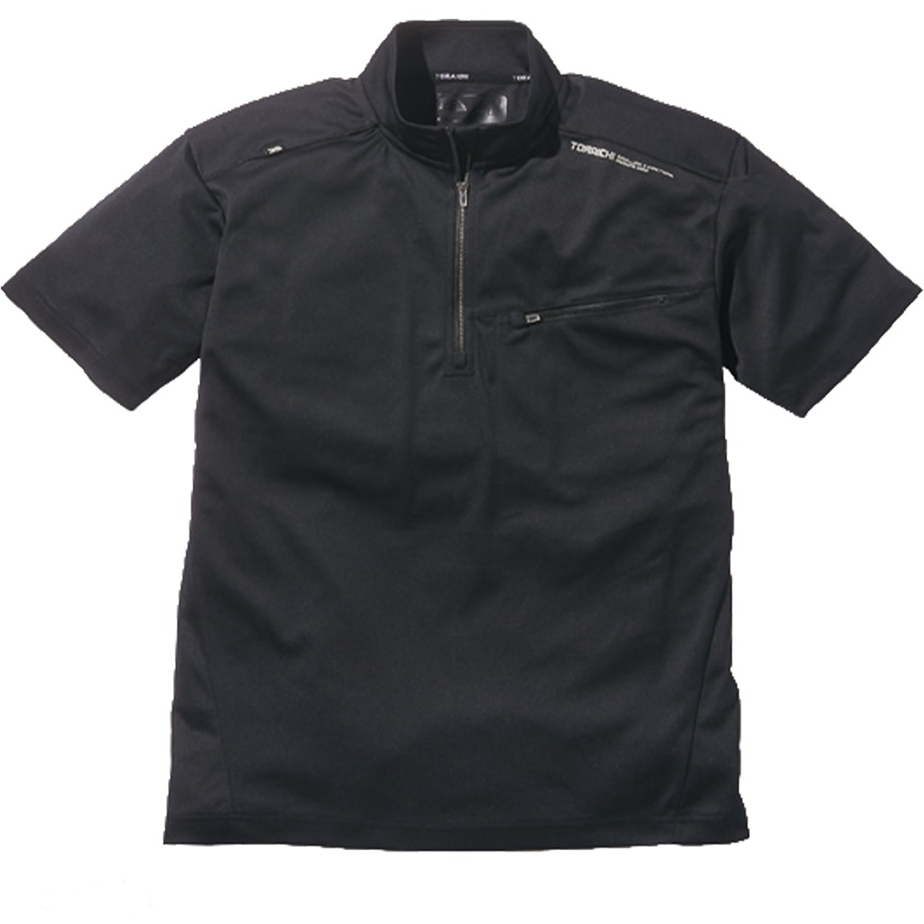 5975-624 Short-Sleeve Zip-Up Shirt