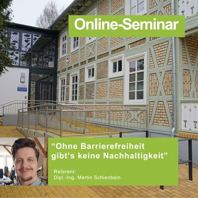 Ohne Barrierefreiheit gibt’s keine Nachhaltigkeit | Termine auf Anfrage