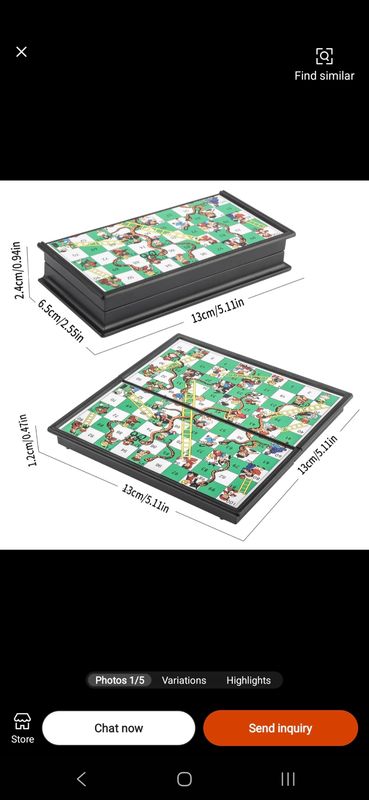 Pocket-size Snakes and Ladders 