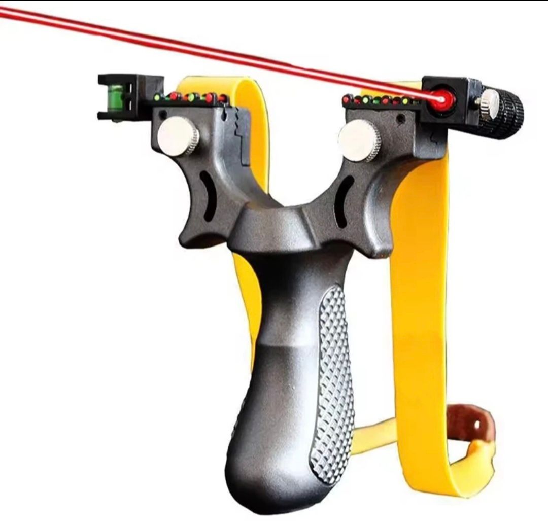 Laser Aim Slingshot